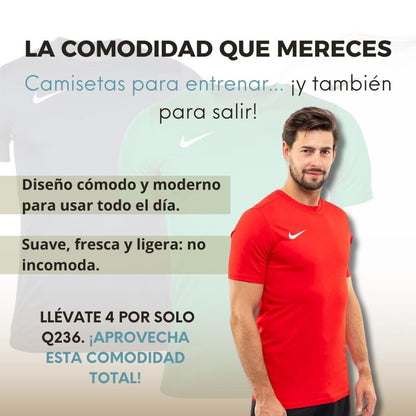 COMBO: X4 Camisas Deportivas