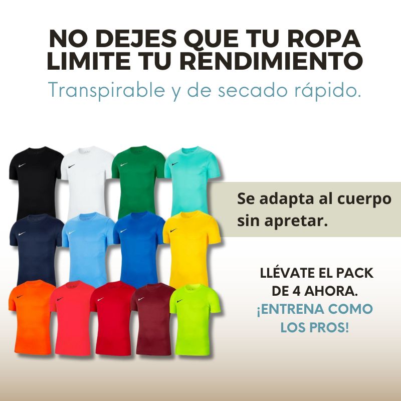 COMBO: X4 Camisas Deportivas